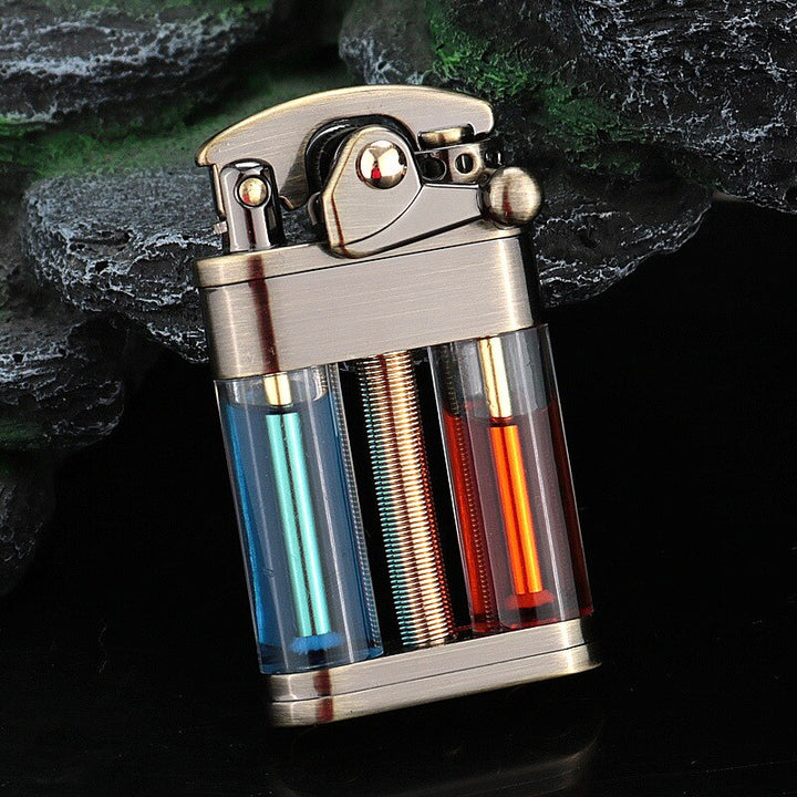 Elegant Retro Slim Metal Lighter | Luvikno