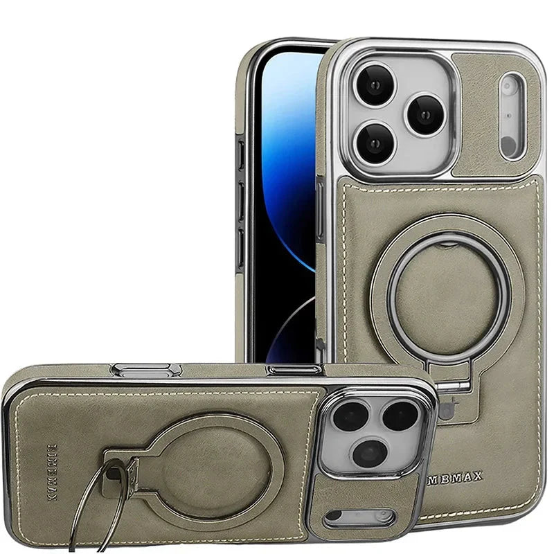 Luvikno | Norvex | Luxe Lær iPhone Etui Premium Beskyttelse og Stil