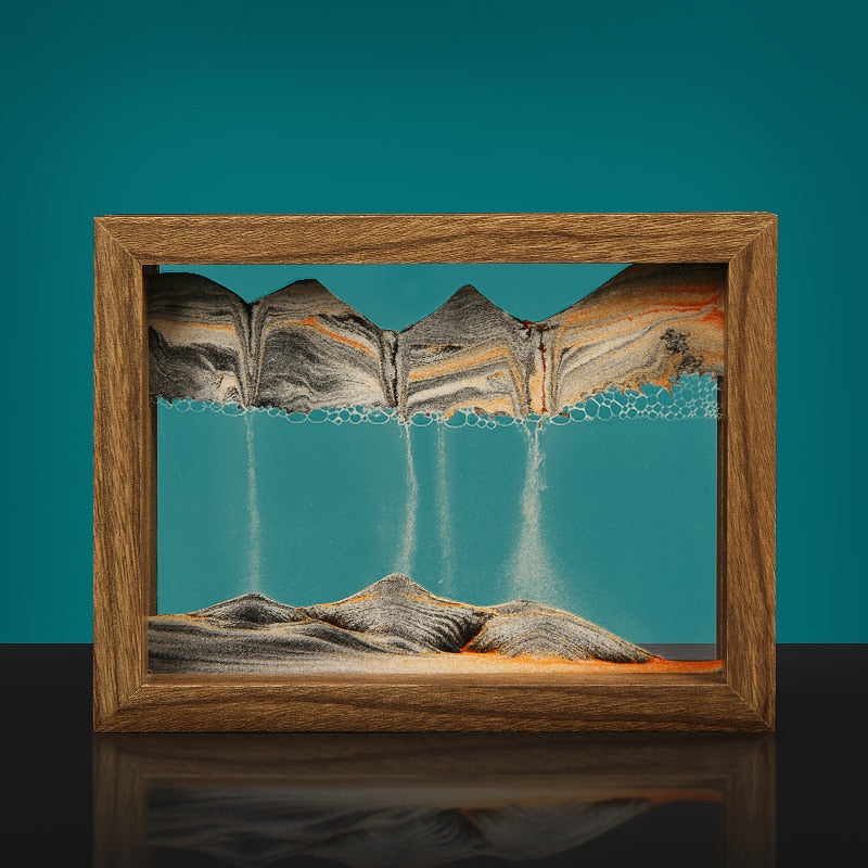 3D Ørkenånd Sandkunst Hjemmedekor | Luvikno