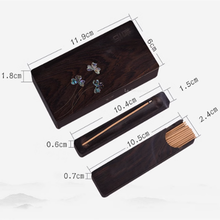 Mystic PortaLuviknoe Wood Incense Box | Luvikno