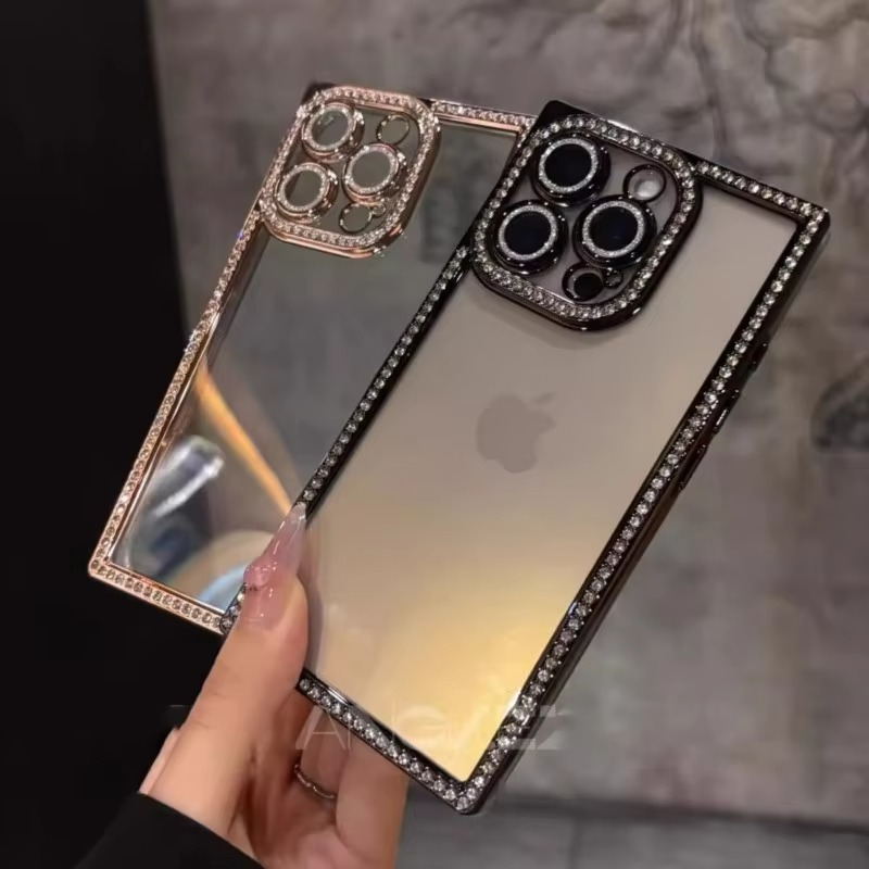 Diamond Rhinestone Luxury iPhone-deksel Luvikno