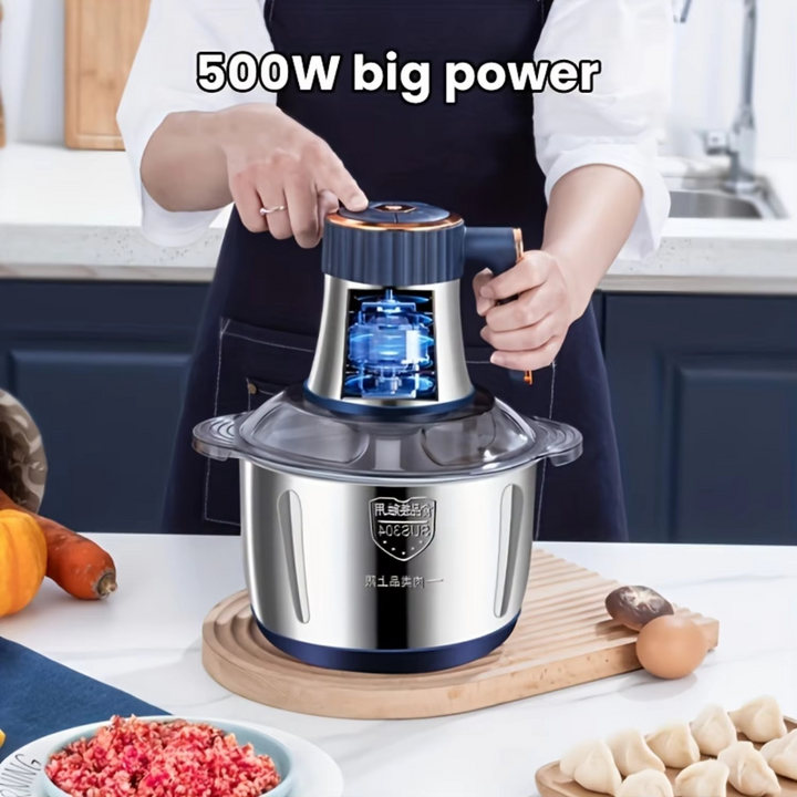 5-quart 6-second electric meat grinder with 5-speed control and stainless steel blades Luvikno