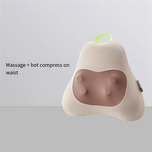 Ergonomisk Ryggstøtte Varme Vibrasjonsmassasjeapparat | Luvikno