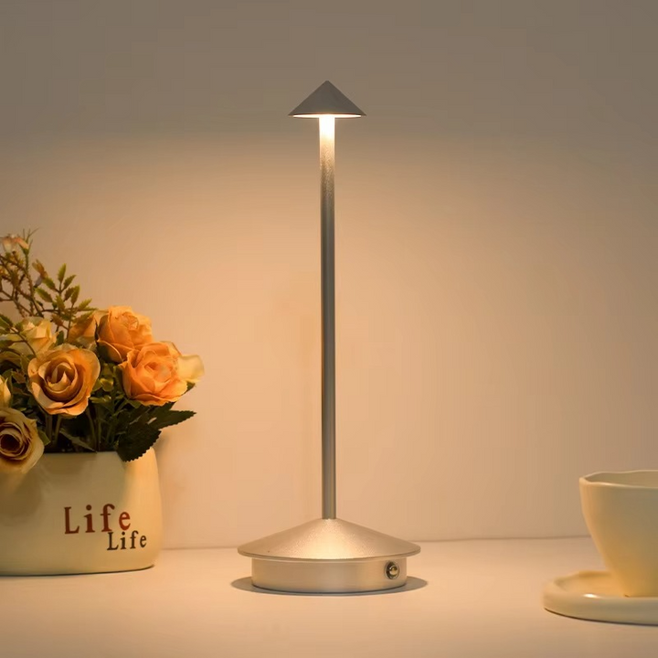 Luvikno | Oppladbar berøringskontroll LED skrivebordslampe med 3 lysmodusere