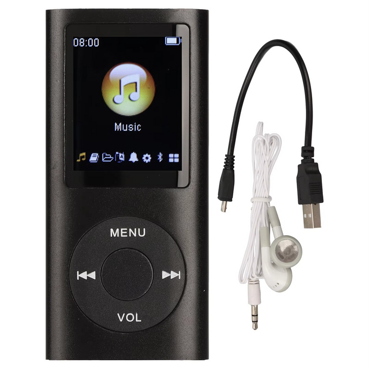 Kompakt høyoppløselig 1.8" LCD MP3-spiller Luvikno