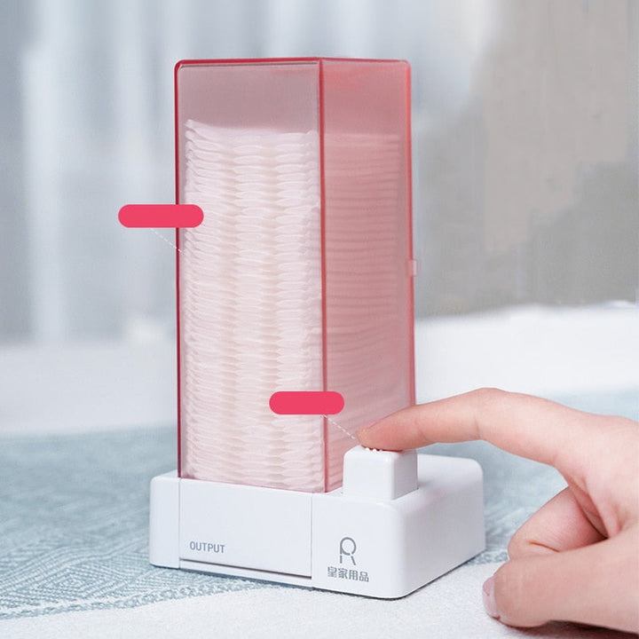 Makeup Cotton Pad Dispenser Box | Luvikno