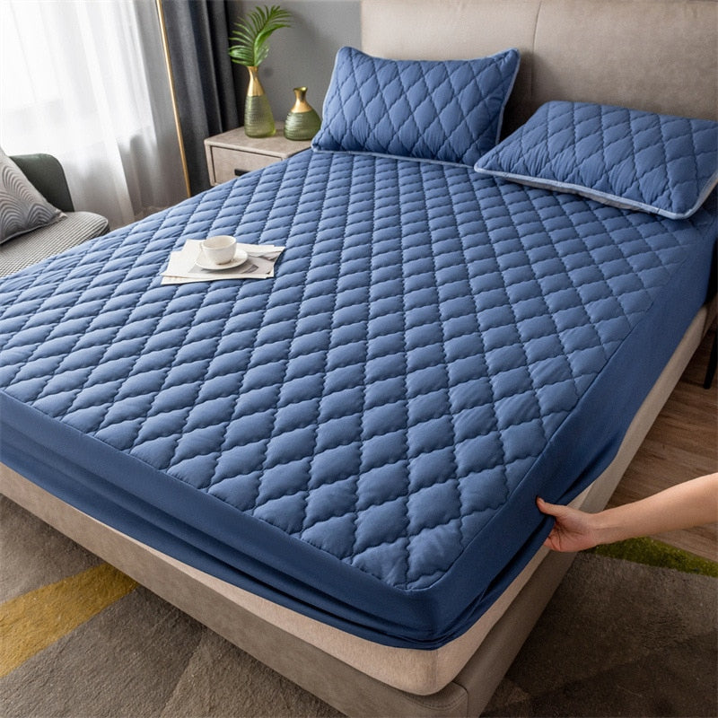 Anti-Slip Vanntett Madrass Dekken | Luvikno