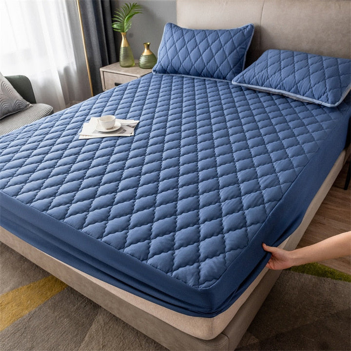 Anti-Slip Vanntett Madrass Dekken | Luvikno