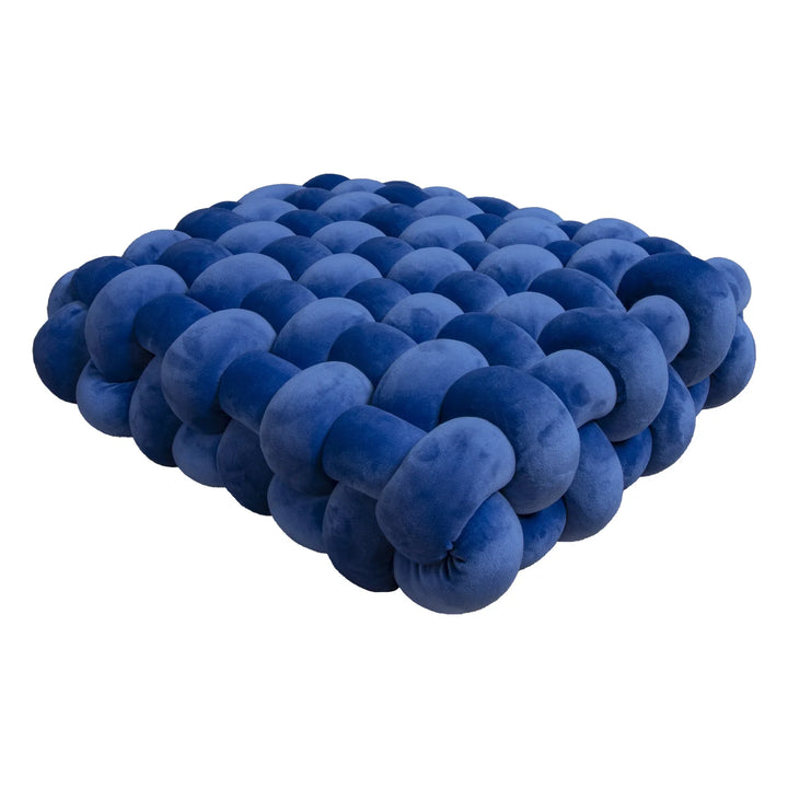 Chunky Woven Knot Cushion | Luvikno