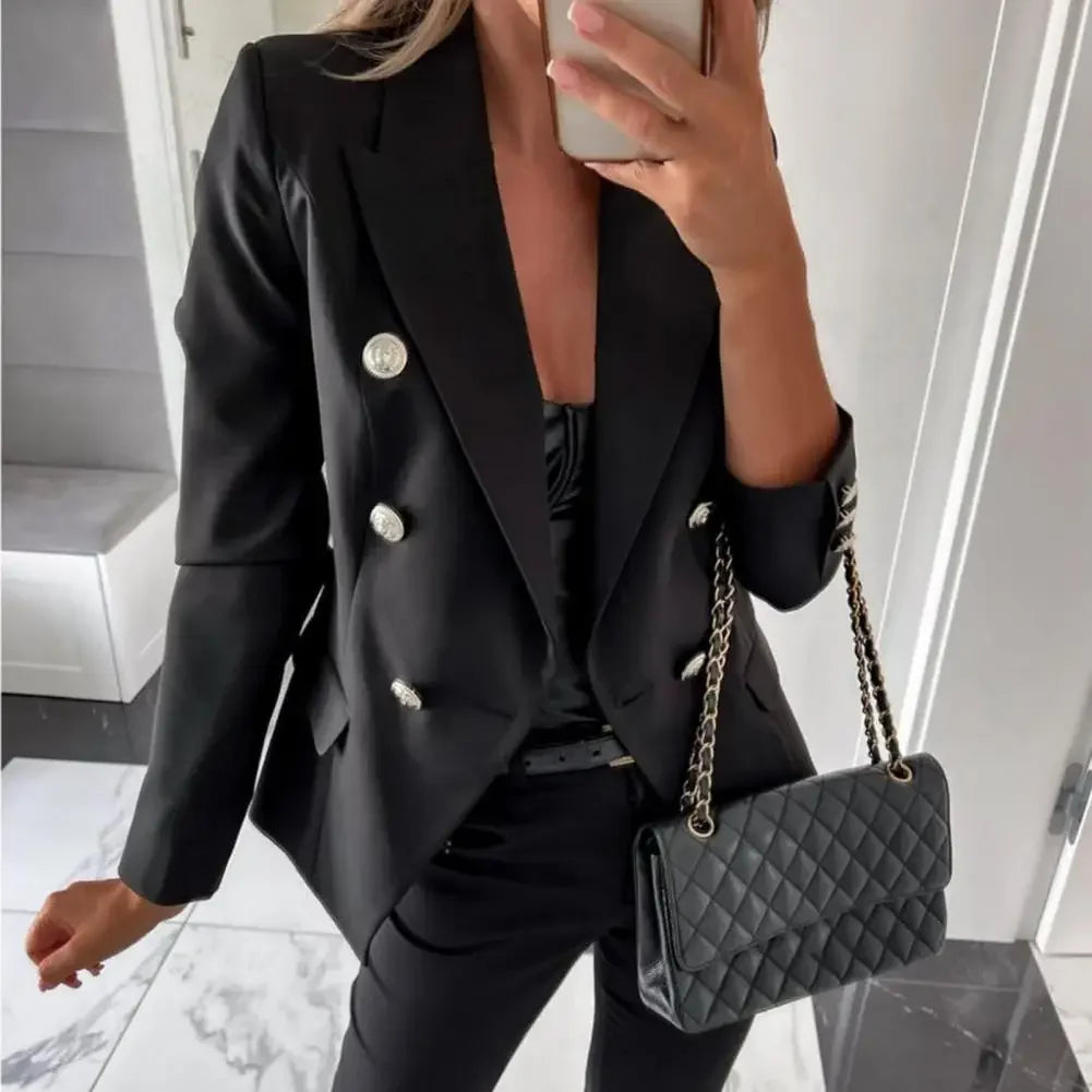 Luvik | Blazer med metallknapper for kvinner