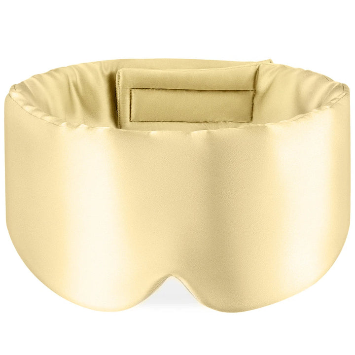 Luvikno | Silana DreamSil Søvnmaske laget av 100% Mulberry Silke | Lysblokkerende & Polstret | Supermyk & Pustende | For Reising, Søvn & Avslapning