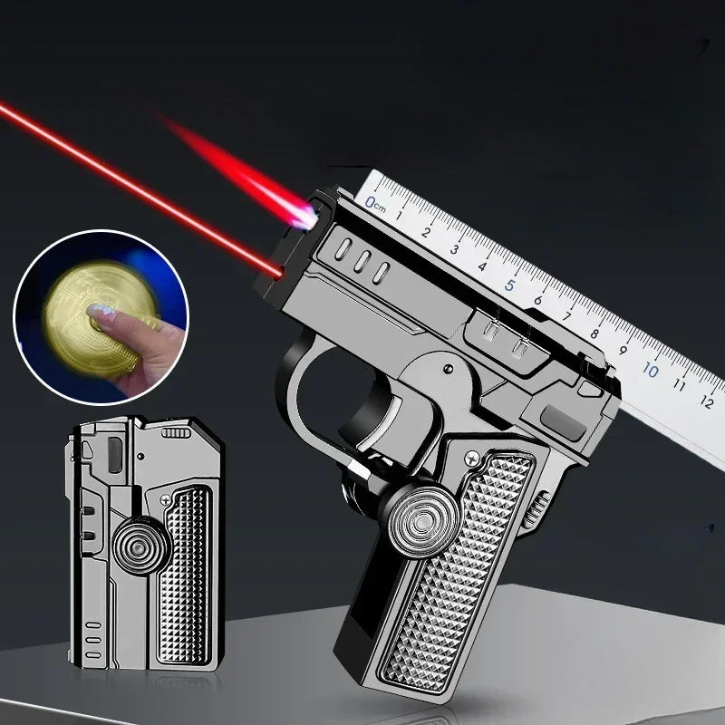 Foldbar Dual-Form Pistolformet Vindproof Lighter | Luvikno