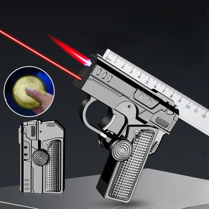 Foldbar Dual-Form Pistolformet Vindproof Lighter | Luvikno