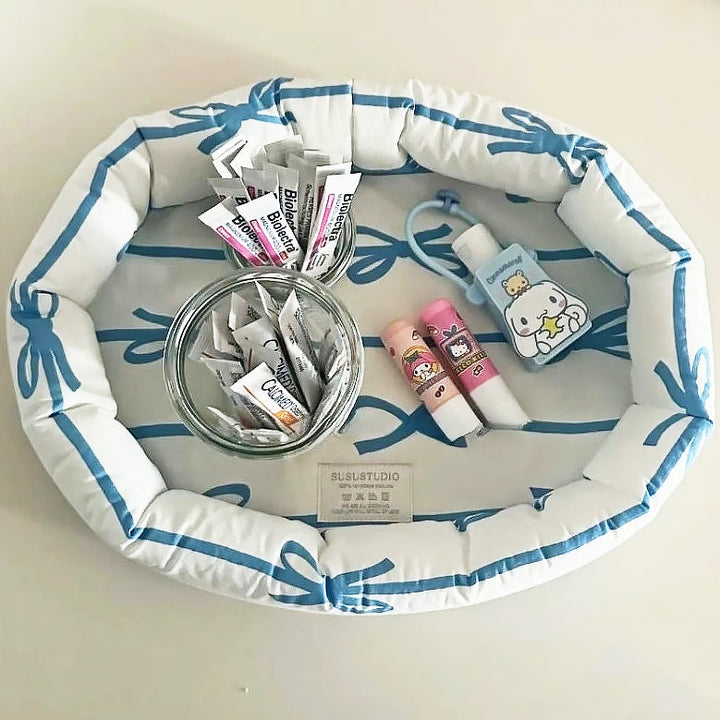 Ribbon Stripe Basket | Luvikno