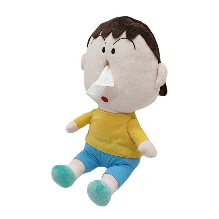 Mini Human Plush Toy Tissue Box | Luvikno