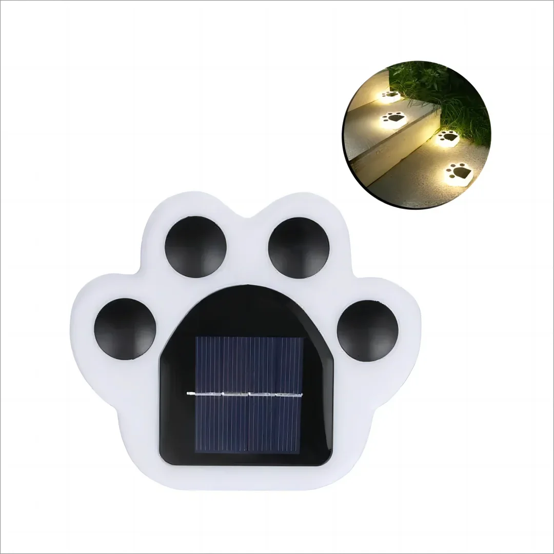 Glødende Paw LED Solbane Utendørs Lys | Luvikno