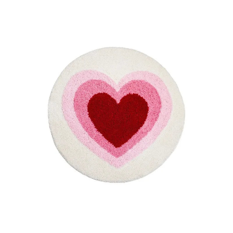 Gradient Heart Mat | Luvikno