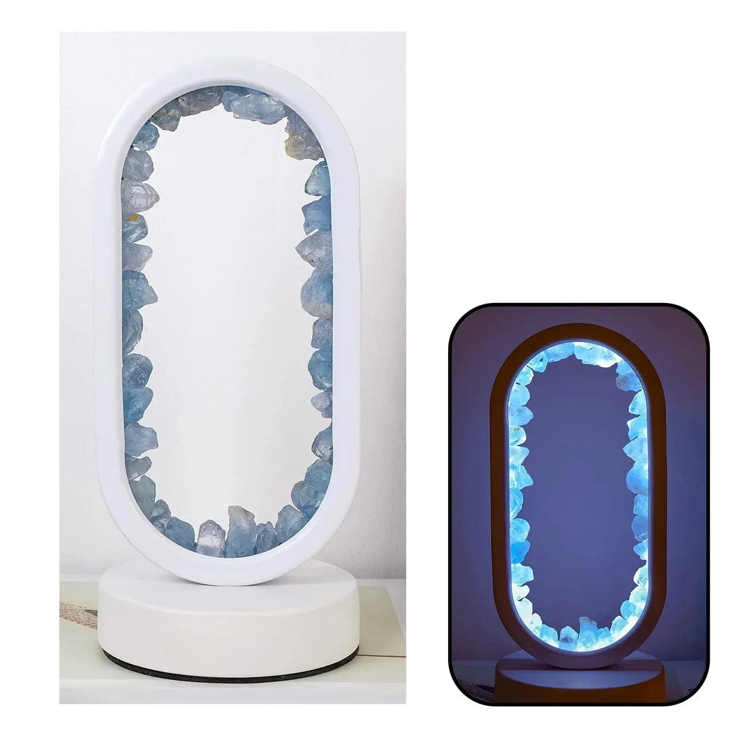 Améthystique – Elegant Naturlig Krystallbelysning Luvikno