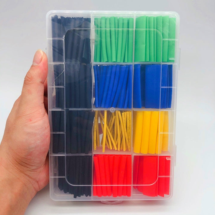 530Pcs Fargede Isolerte DIY Kabelfiksingssett | Luvikno