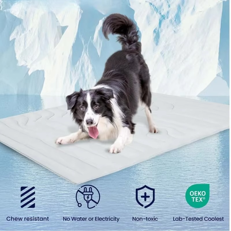 Ultimate Cooling Pet Mat for Cats & Dogs - Comfortable & Durable Sleeping Pad Luvikno