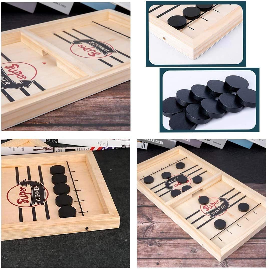 2-i-1 Foosball & Shuffleboard Moro – GameMaster | Luvikno