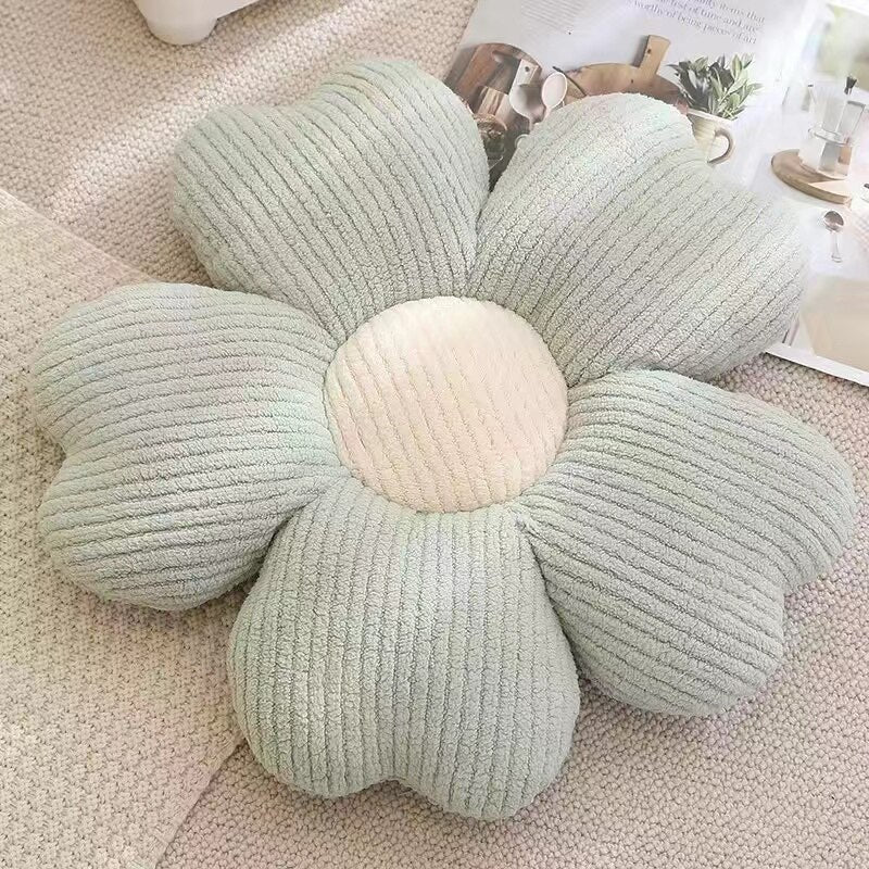 Fluffy Clover Flower Cushion | Luvikno
