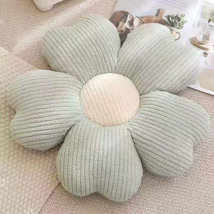 Fluffy Clover Flower Cushion | Luvikno