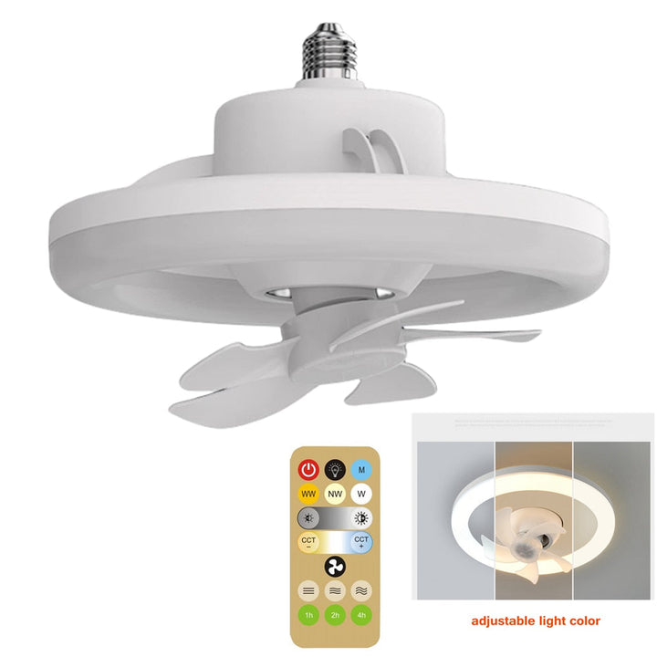 2in1 Strålende Rotasjon RC Takvifte Lampe | Luvikno