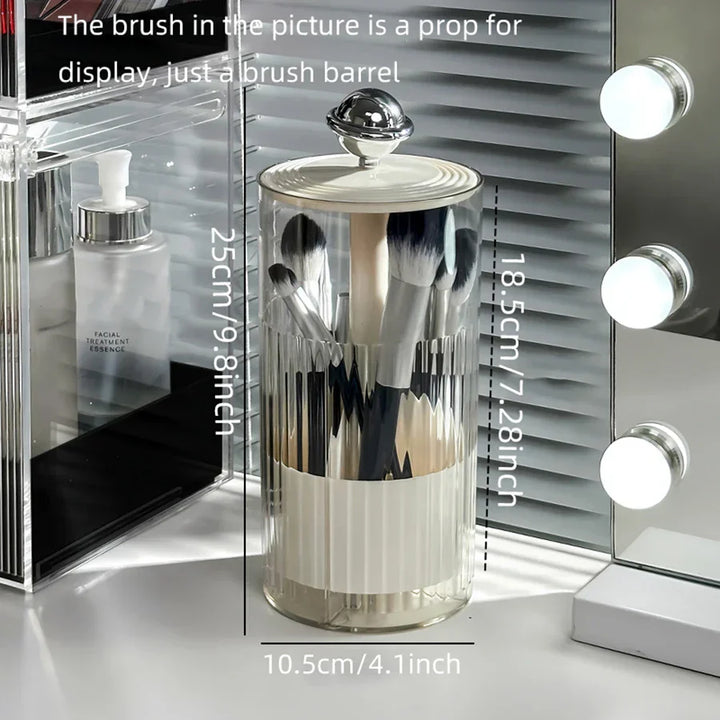 Auto Lift & Luxe Makeup Brush Organizer | Luvikno