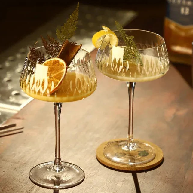 Elegant 2-delt Cocktail Coupe Sett Luvikno