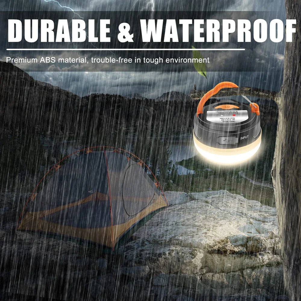 Praktisk Camping Magnetisk LED Oppladbar Lys | Luvikno