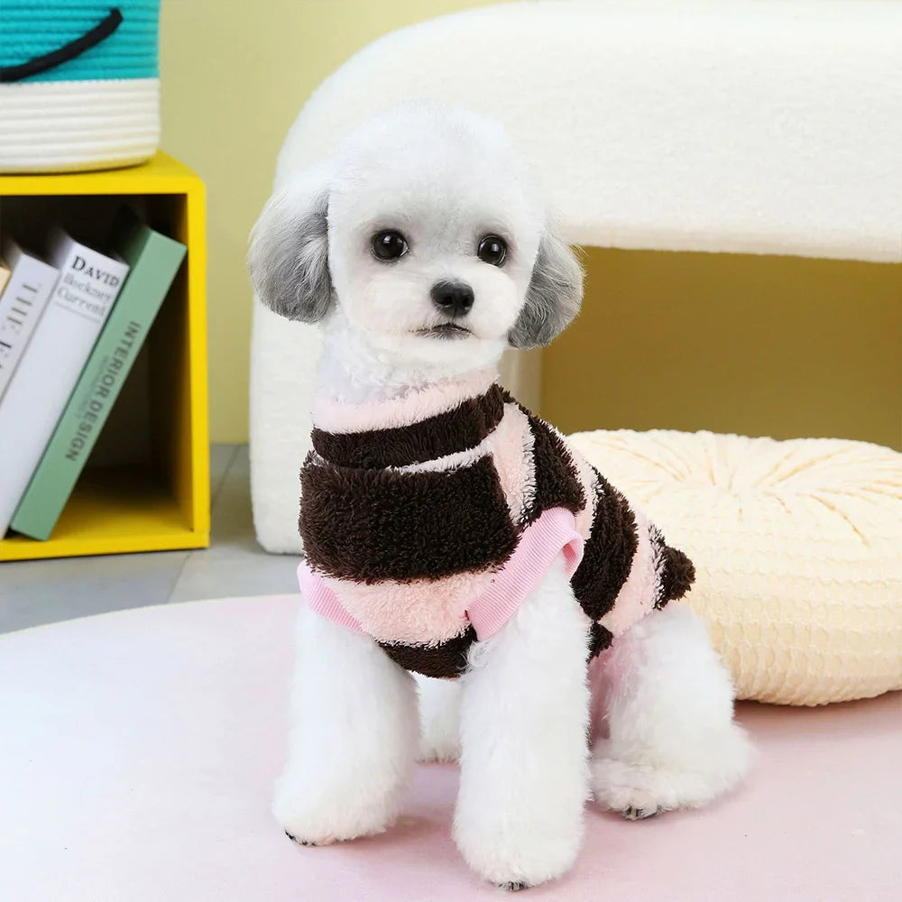 Varmere fleece hundegenser for små hunder Luvikno