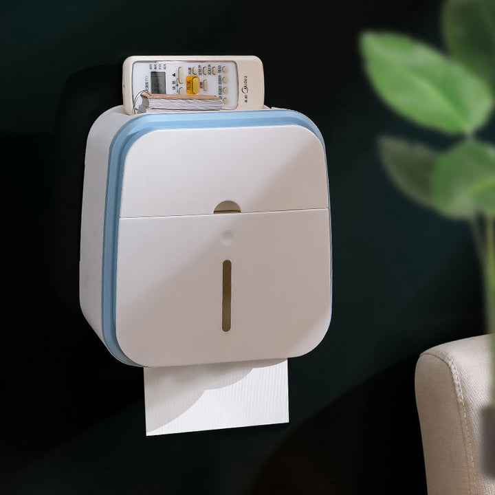Vegghengt baderomsorganisator Tissue Box Holder | Luvikno