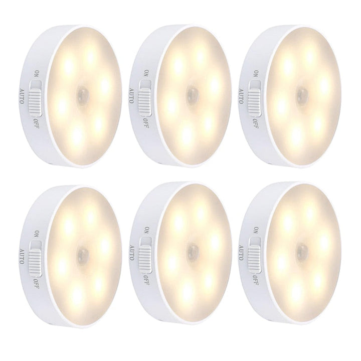 Sticky LED Bevegelsessensor Mini Nattlampe | Luvikno