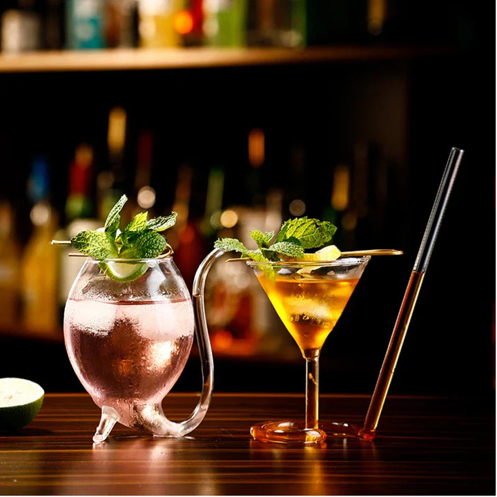 Kreative Geometriske Vinkaraffer & Cocktailglass | Luvikno