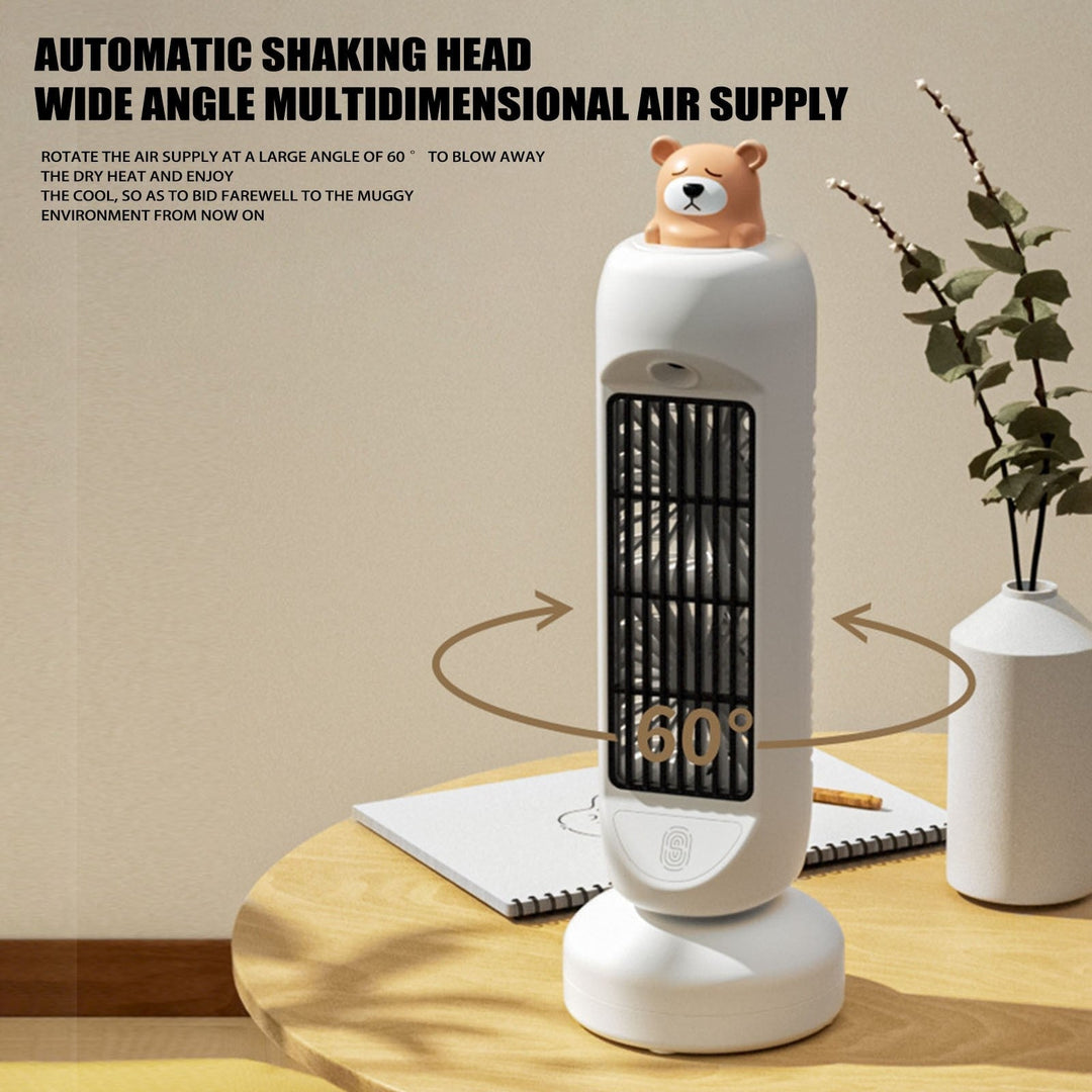 Mini Bear Air Cooler Humidifier Fan | Luvikno