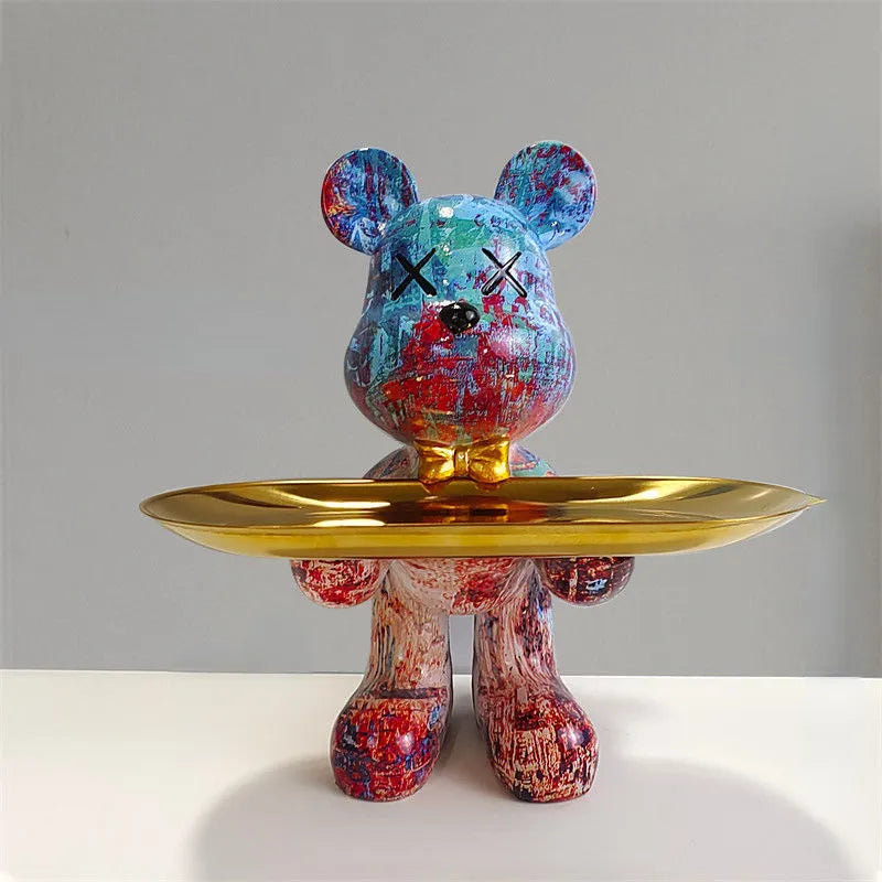 BearArt - Elegant Skulptur for Interiørdekorasjon Luvikno