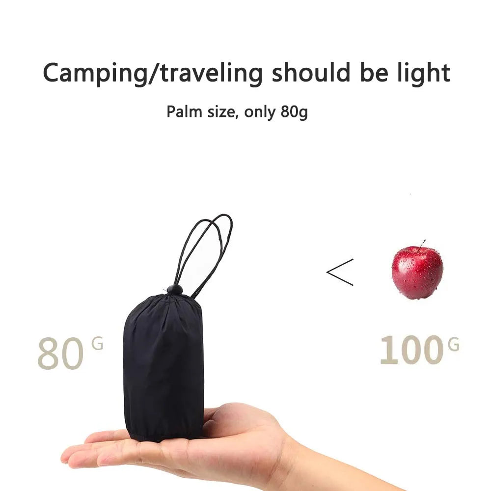 Luvikno | AirNest Oppblåsbar Utendørspute | Komprimerbar & Sammenleggbar | Nakke Støtte for Camping, Fotturer & Reise