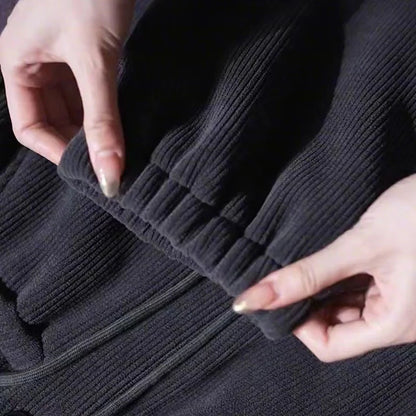 Luvik | Talvijuoksuhousut - Lämmin samettivuori & rento muotoilu