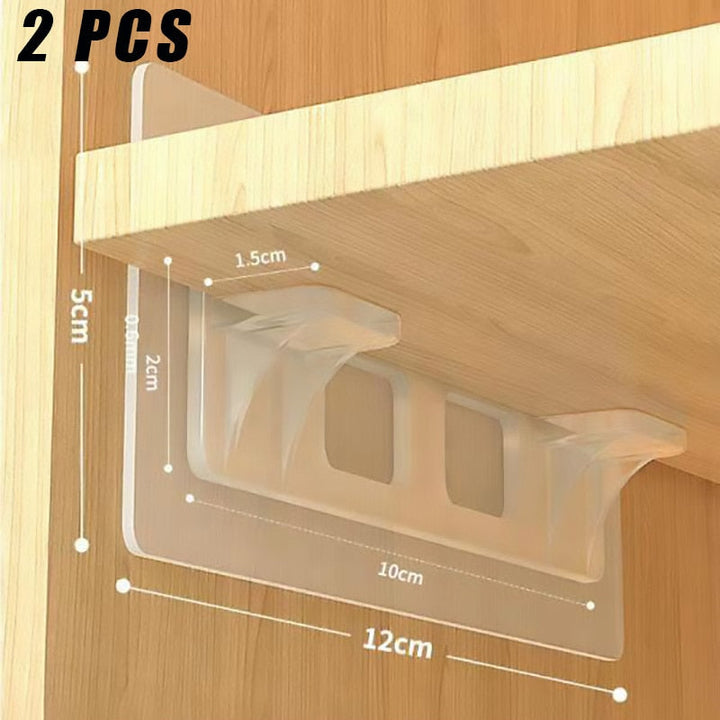 Selvheftende Closet Wizard Hylle Støtte Bracket | Luvikno