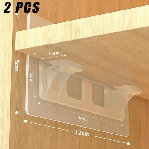 Selvheftende Closet Wizard Hylle Støtte Bracket | Luvikno