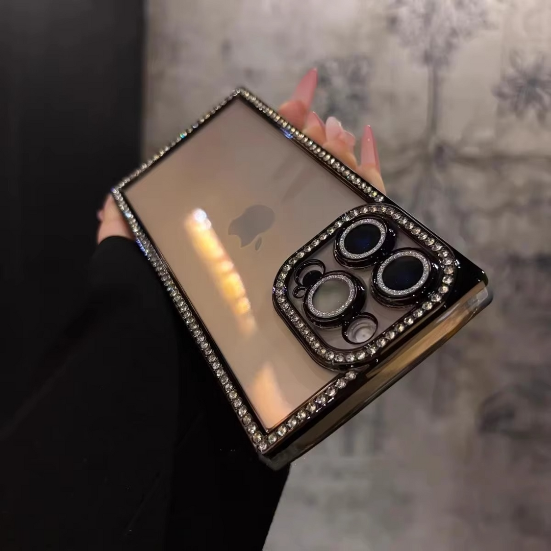 Diamond Rhinestone Luxury iPhone-deksel Luvikno