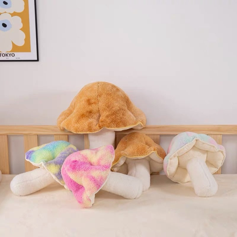 Fluffy Mushroom Cushion | Luvikno