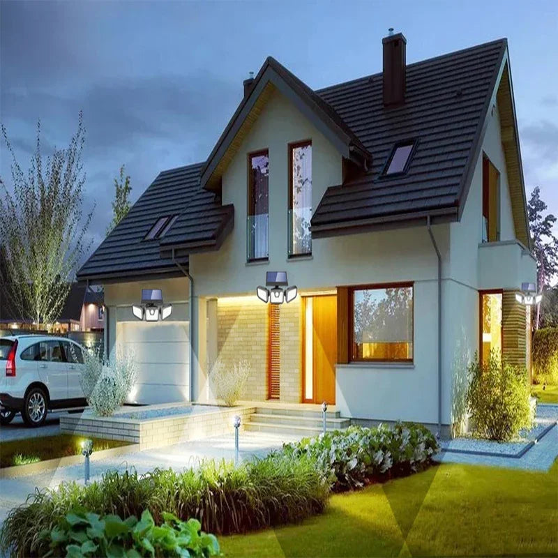 Power Save Bevegelsesaktivert Ute Sollys | Luvikno