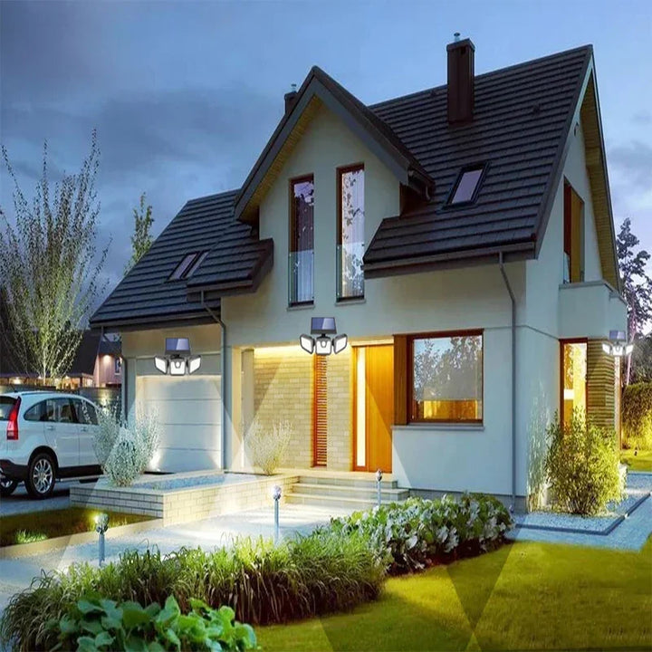 Power Save Bevegelsesaktivert Ute Sollys | Luvikno