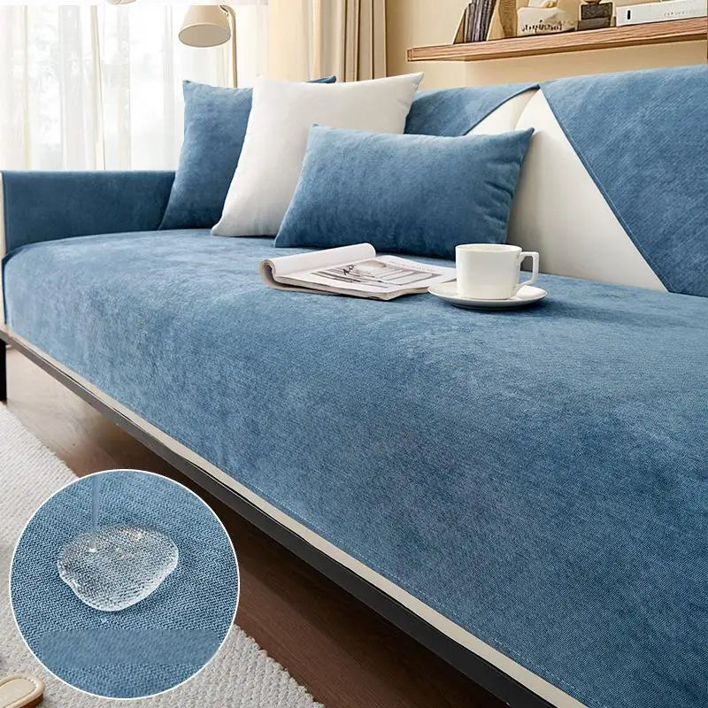 Anti-skli sofa setetrekk vannavvisende og ripebestandig Luvikno