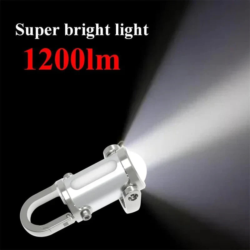 Intelligent Battery System Ultra Bright Rechargeable Flashlight | Luvikno