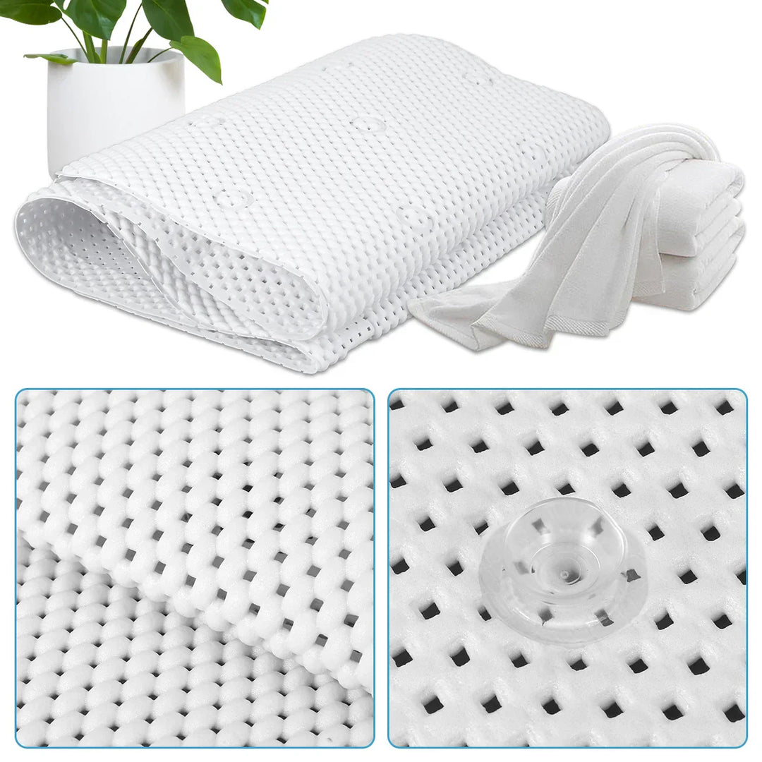 HydroComfort Non-Slip Badekar Matte med Pute Luvikno