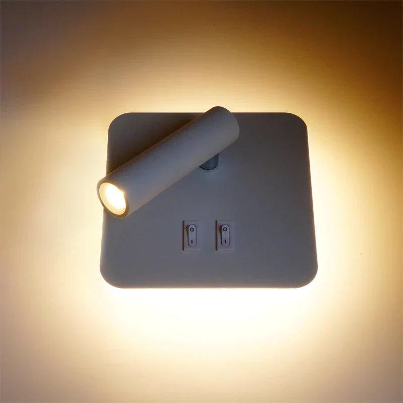 FlexiGlow Lys – Justerbar LED Vegglampe Luvikno