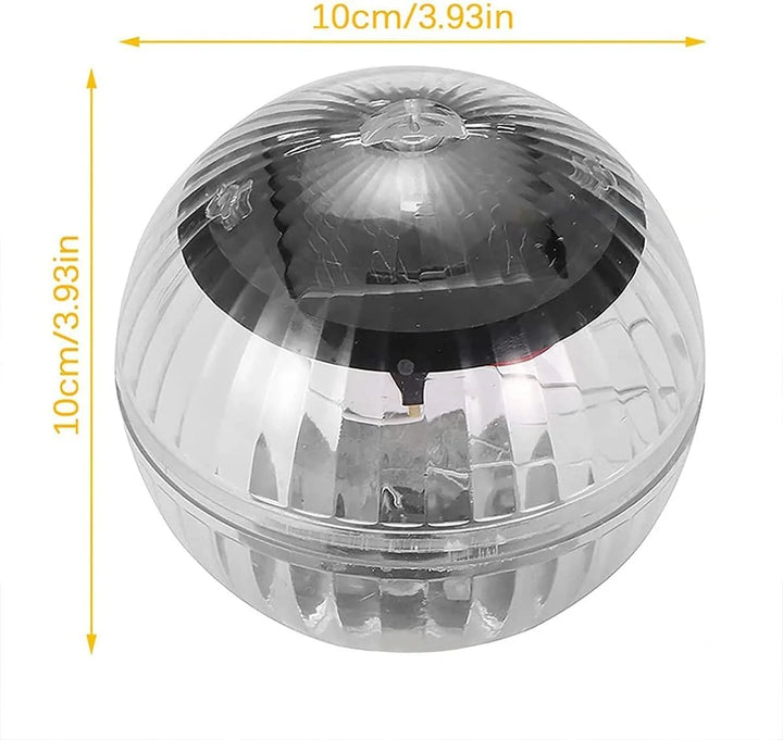 Luvikno | Solar Swimming Light LumiGlobe | RGB Fargeendring | Flytende LED Ball IP65 | For Basseng, Dam & Hage